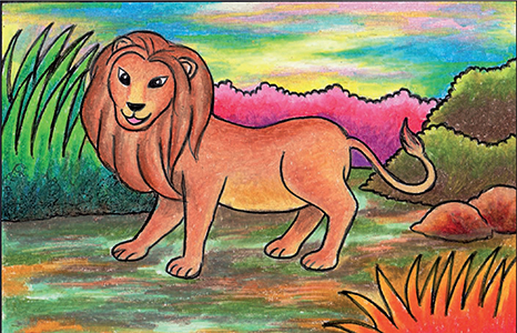 550+ Gambar Kartun Binatang Singa Terbaru