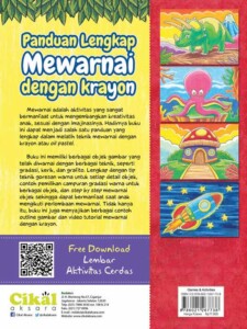 Panduan Lengkap Mewarnai dengan Krayon - Cikal Aksara