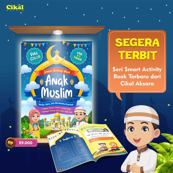 smart activity book anak muslim