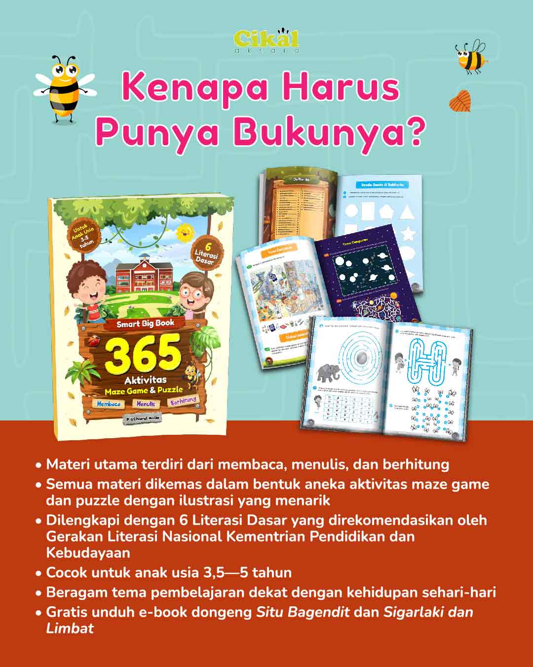 kenapa harus memiliki buku anak ini