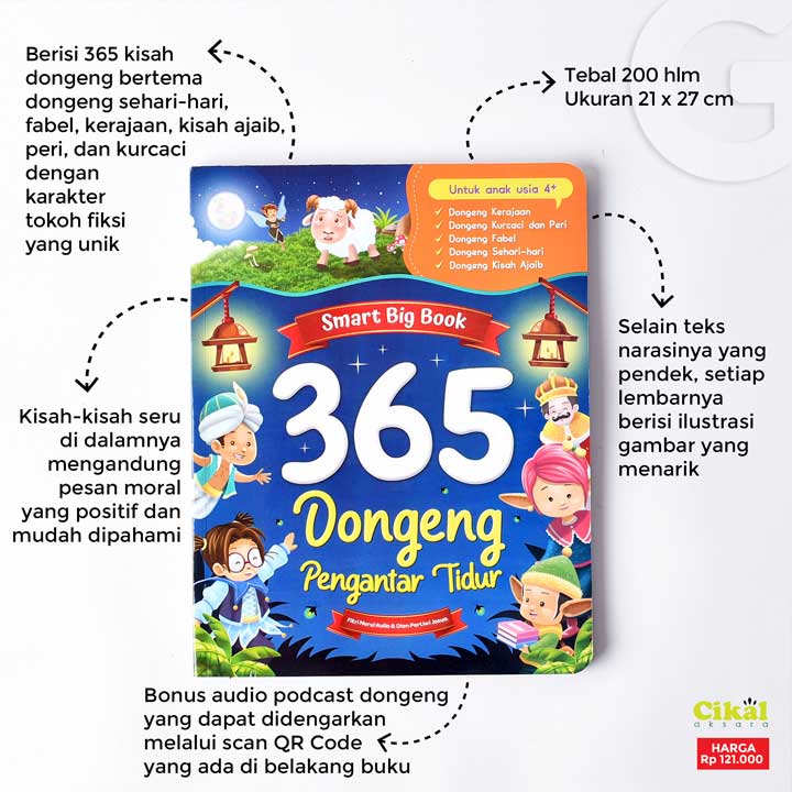 SMART BIG BOOK 365 DONGENG PENGANTAR TIDUR