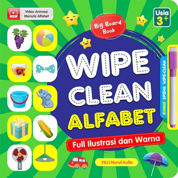 wipe clean alfabet