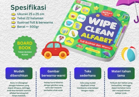 wipe clean alfabet