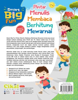 Smart Big Fun Pintar Menulis Membaca Berhitung Mewarnai