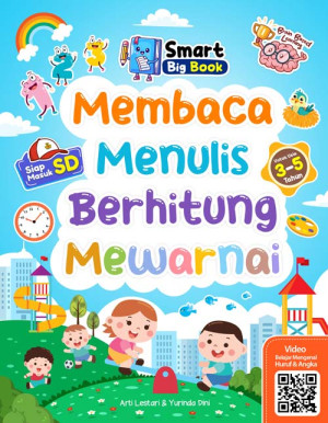 NEW 2026 Smart Big Book Membaca Menulis Berhitung Mewarnai