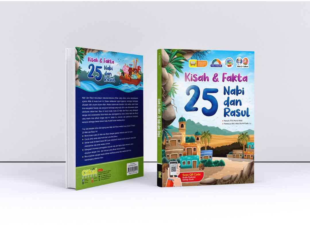 Kisah & Fakta 25 Nabi dan Rasul – Buku Anak Islami Bergambar dengan Sejarah Lengkap