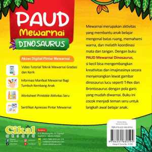 PAUD Mewarnai Dinosaurus